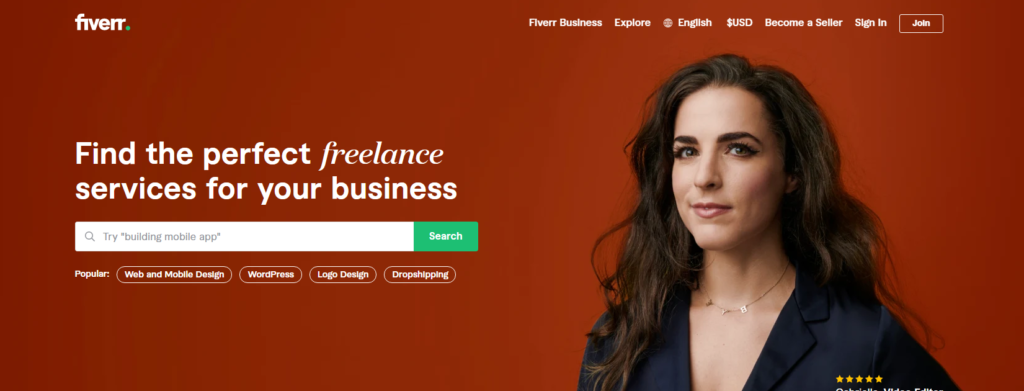 Fiverr Job Marketplace